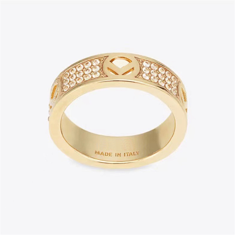 

High Quality Full Diamond Mens Rings Engagement Gift For Women Designer Couple Love Rings 925 Silver Gold Ringe Woman F Jewelry With Box