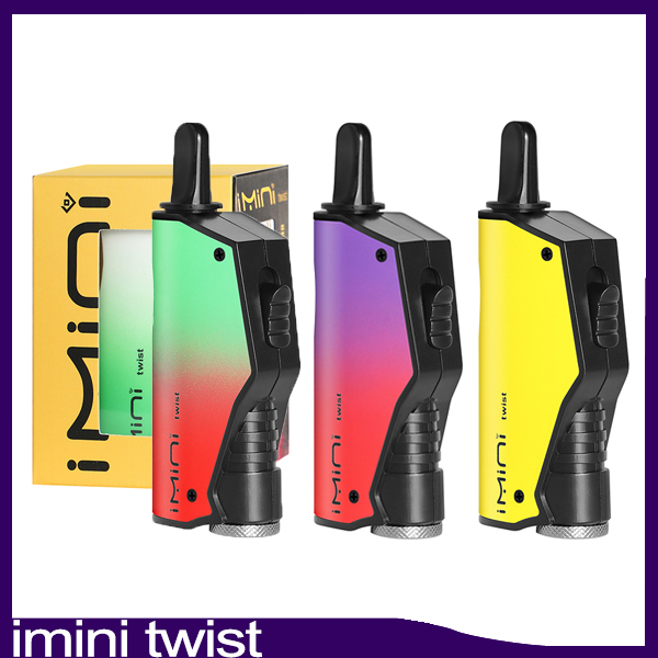 

Original Imini Twist Mod Kit Electronic Cigarette Vape Kits 500mAh VV Battery With 510 Thread Cartridge For Wax 0268313, Imini twist battery(without cartridge)