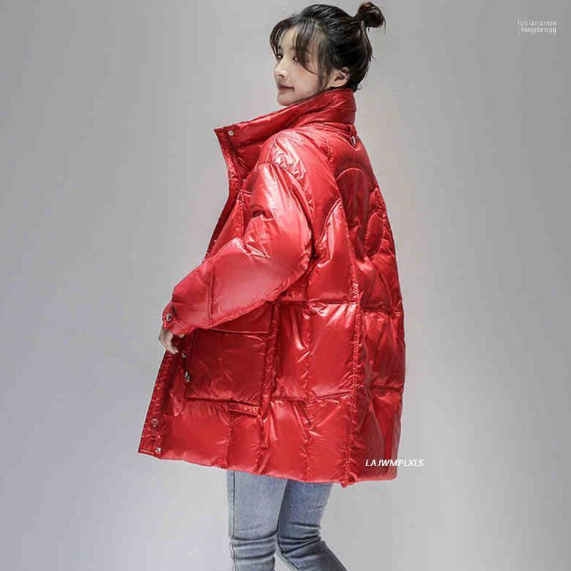 

Women' Down & Parkas 2022 Autumn Winter Women Coats Jacket Casual Thick Warm Loose Coat Luci22, Black