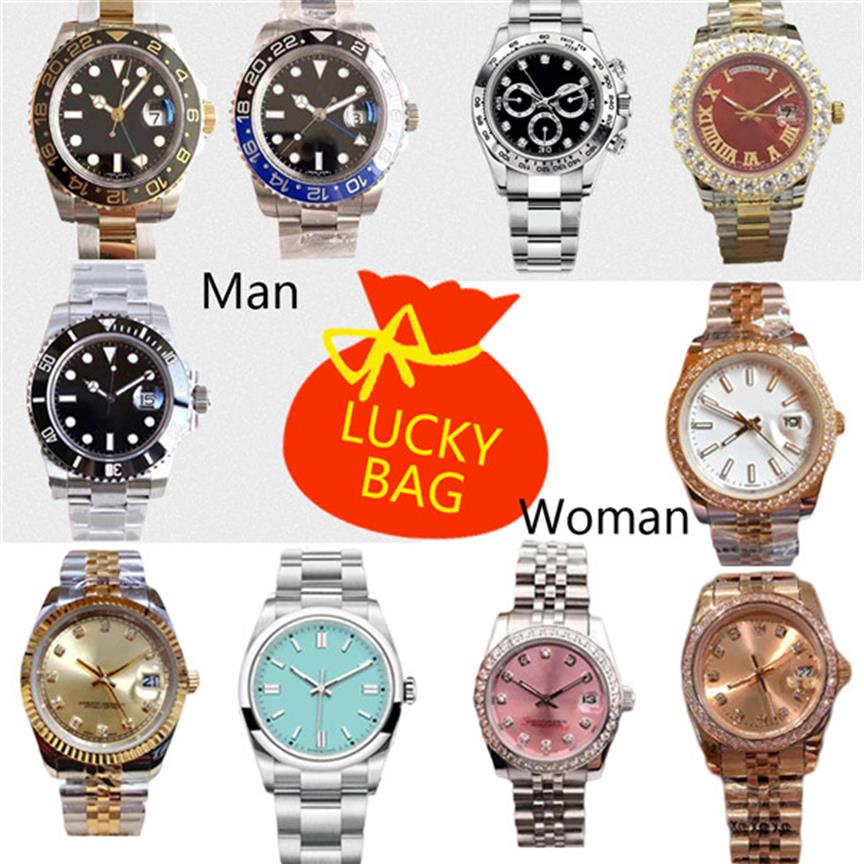 

Luxury Gifts Men Women Automatic Movement Watches Super Lucky Mystery Boxes 2021 Most Popular New Premium Surprise Random 1pcs wat289h