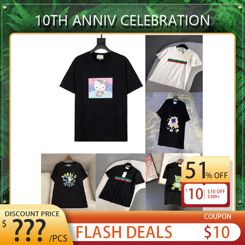 

2022 Designer Men's T-Shirts Luxury Brand Clothing 100% Cotton trend High-Quality Tshirt Summer Short Sleeve M-2XL, Customize