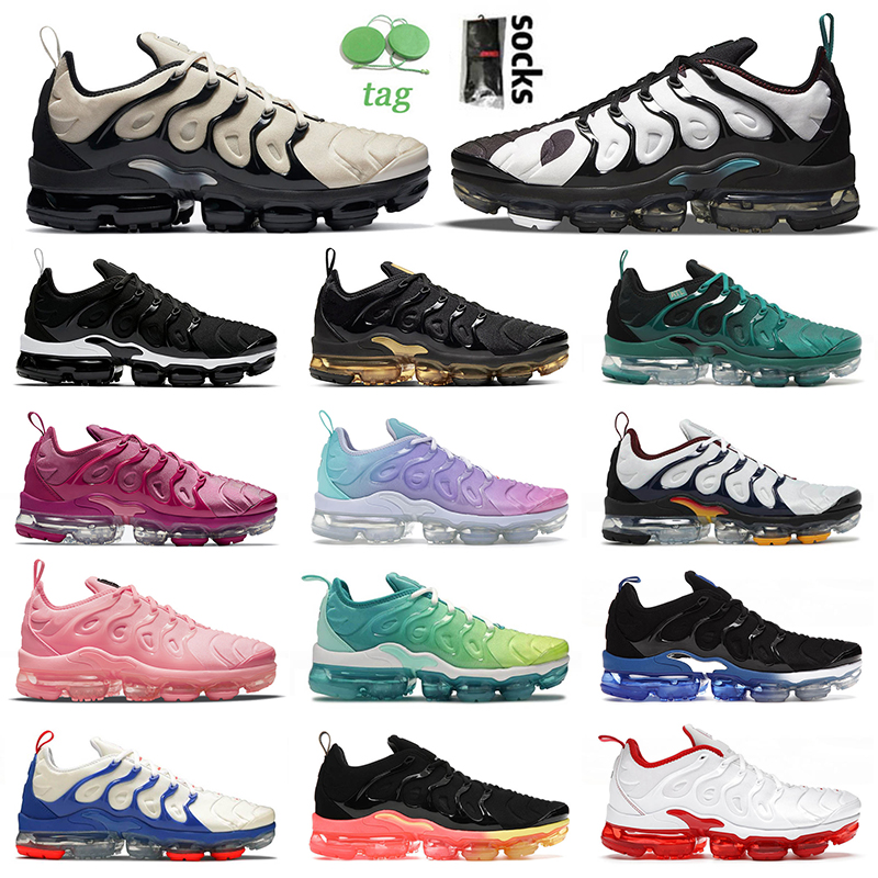 

High Quality TN Plus Running Shoes Mens Women Light Bone Griffey Metallic Gold Atlanta Magenta Pastel Bubblegum Lemon Lime Black Royal Fresh Tuned Sneakers 36-47, C40 fresh 40-47
