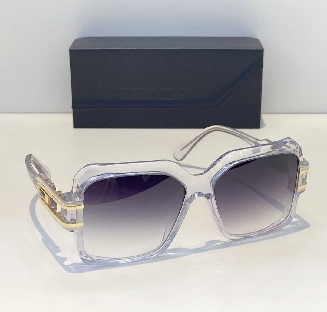 

Vintage 623 Sunglasses Crystal Gold/Grey Gradient Lens Sunnies Unisex Fashion Classic Sun Glasses UV Protection Eyewear with box
