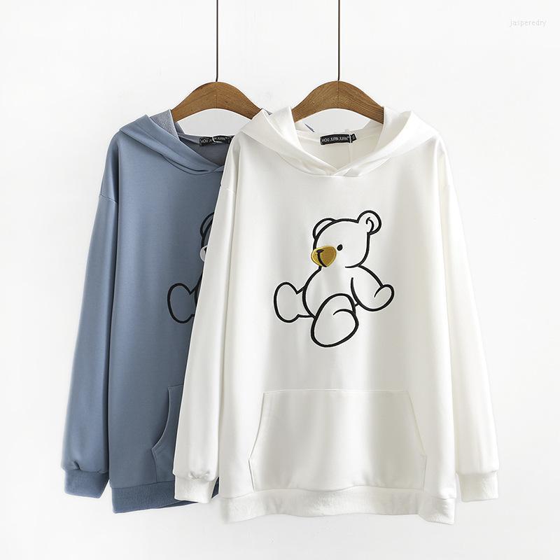 

Women's Plus Size Outerwear & Coats Ladies Autumn Winter Hoodie For Women Large Pullover Long Sleeve Cotton Pocket Sweatshirt Coat Jasp22, Blue