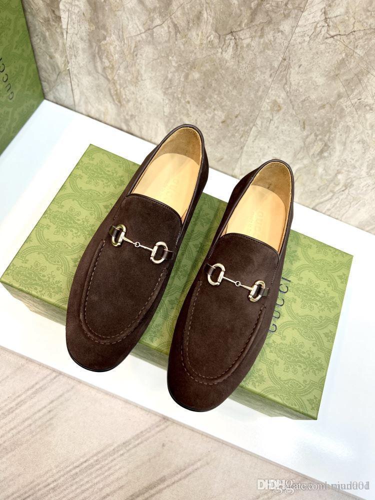 

C7 5A Original New Fashion Designer Men Shoes Vintage Autumn Formal Dress Shoes Real Leather Flats Luxury High Quality Wedding Loafers Black 33, #11