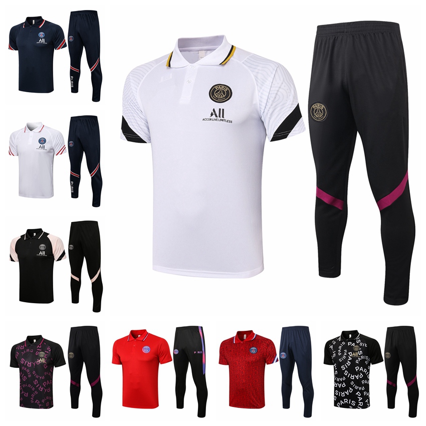 

2021 2022 paris Jacket adult tracksuit Polo jacket Survetement 20 21 chandal futbol MBAPPE NEYMAR JR SERGIO football Suits PGS soccer training suit VX04, 17