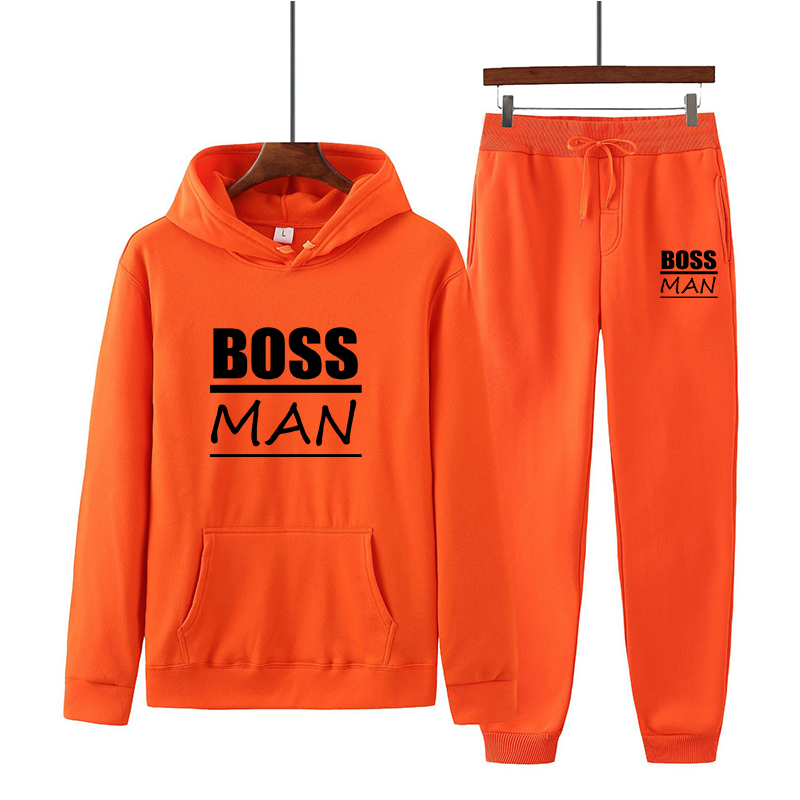 

Designer New Brand 2 Pieces Sets Tracksuit Hooded Sweatshirt Drawstring Pants Male Sport Hoodies Running Sportswear Men Women Brand Autumn Winter, Beige