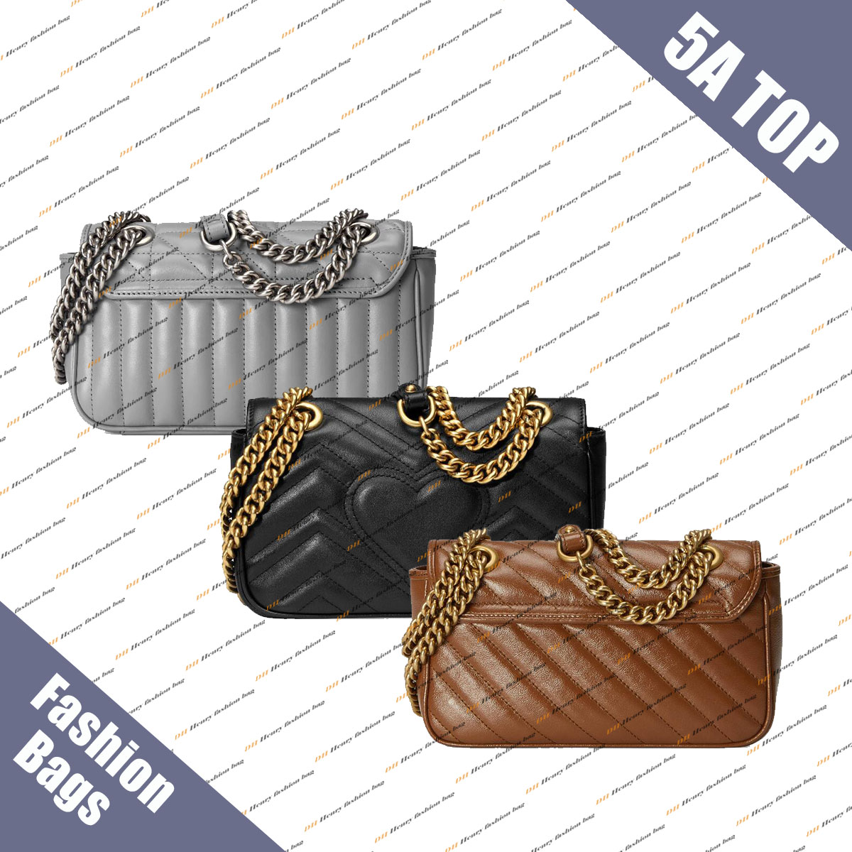 

22 models 7A top Ladies Bags Classic Fashion luxury designer bag quality Canvas genuine leather bag Shoulder Shopping handbags clutch purse wallet for women brand, Style-6