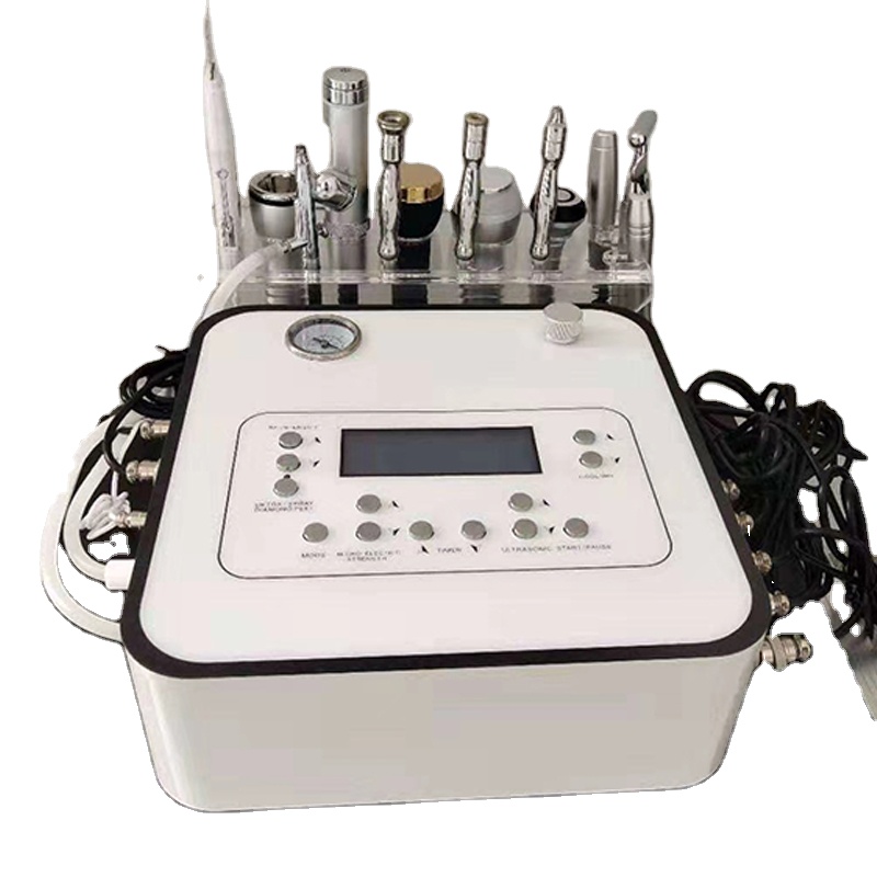 Électroporation sans aiguille mésothérapie soins de la peau rajeunissement machine de beauté microdermabrasion peeling ultrasons méso oxygène pul