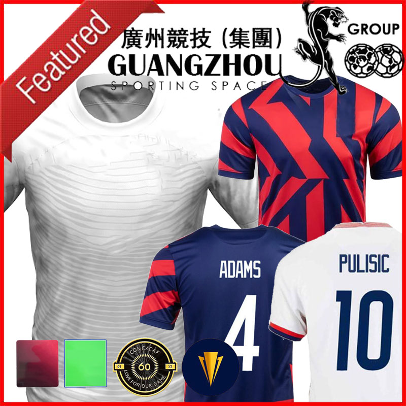 

United 2021 States Soccer Jersey PULISIC REYNA ADAMS 2022 Football Shirt America Men Top Women Kids Kit Home Away Camisetas MUSAH ROLDAN UsAs Gold Cup REYNA BUSIO, 2022 home gold cup patch
