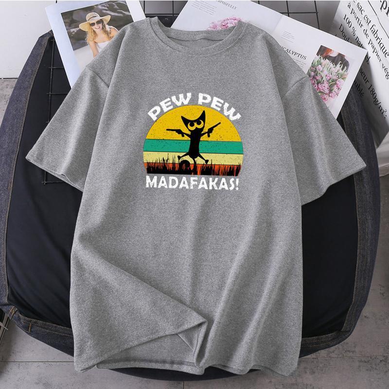 

Women' T-Shirt Cute Girl Pew Madafakas T-shirts Fashion Summer Lady Clothing Hip Hop Casual Woman Tees Tops Short Sleeve K- 2022 Shirt, Green
