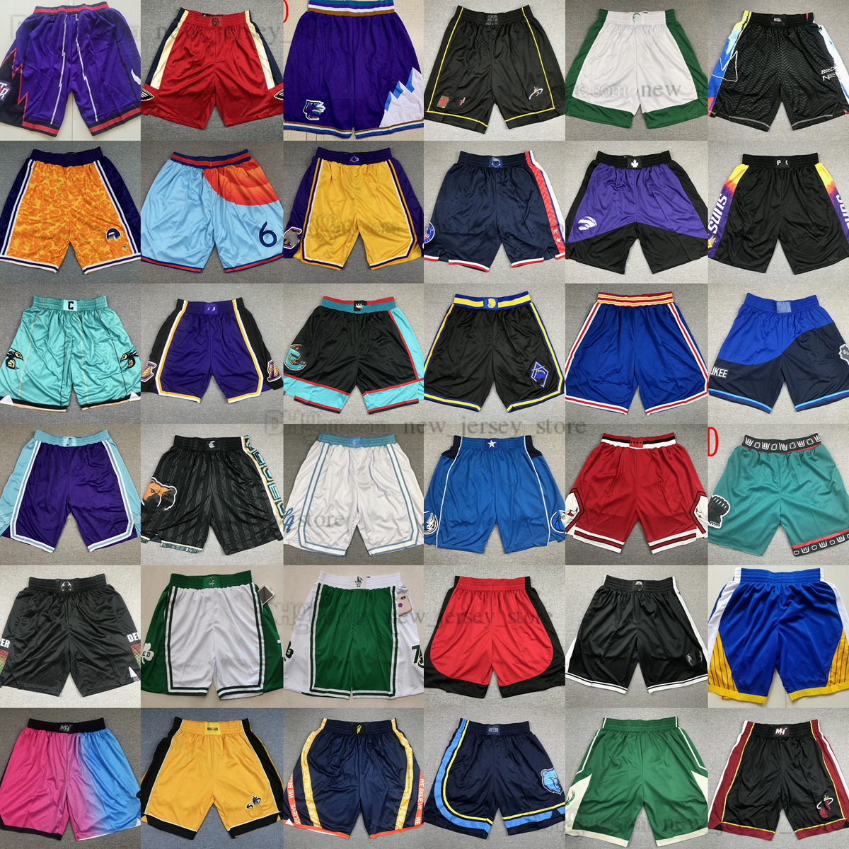 

Stitched 2022 New City Casual Sports Basketball Shorts Stitch Quality Sportwear Breathable Gym Training Beach Pants Sweatpants Short Mans Size S-XXL, Choose the number you need