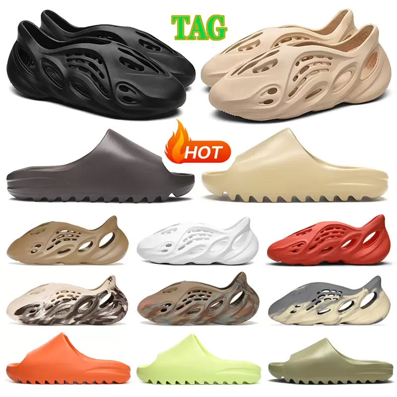 

Men Women Sandals Designers Slippers Sneakers Designer Sandal Shoe Desert Sand Bone Earth Brown Core Beige Triple White Black trainers 36-47, #14