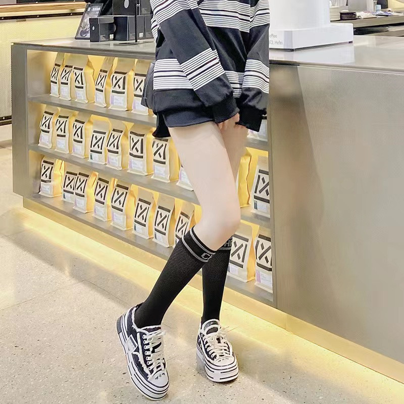 New Luxury Womens Sexy Lace Stocking Letters Pattern Long Socks Classic Stockings Hot Hosiery Women's Leggings Tights Letter print underwear