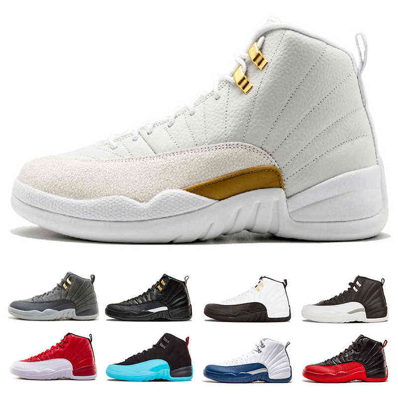 

Design 12 o-white Bordeaux Wolf Grey University Blue Basketball Shoes Men Sport Shoe 12s Bulls International Flight Sports Trainers Sneakers, Cherry