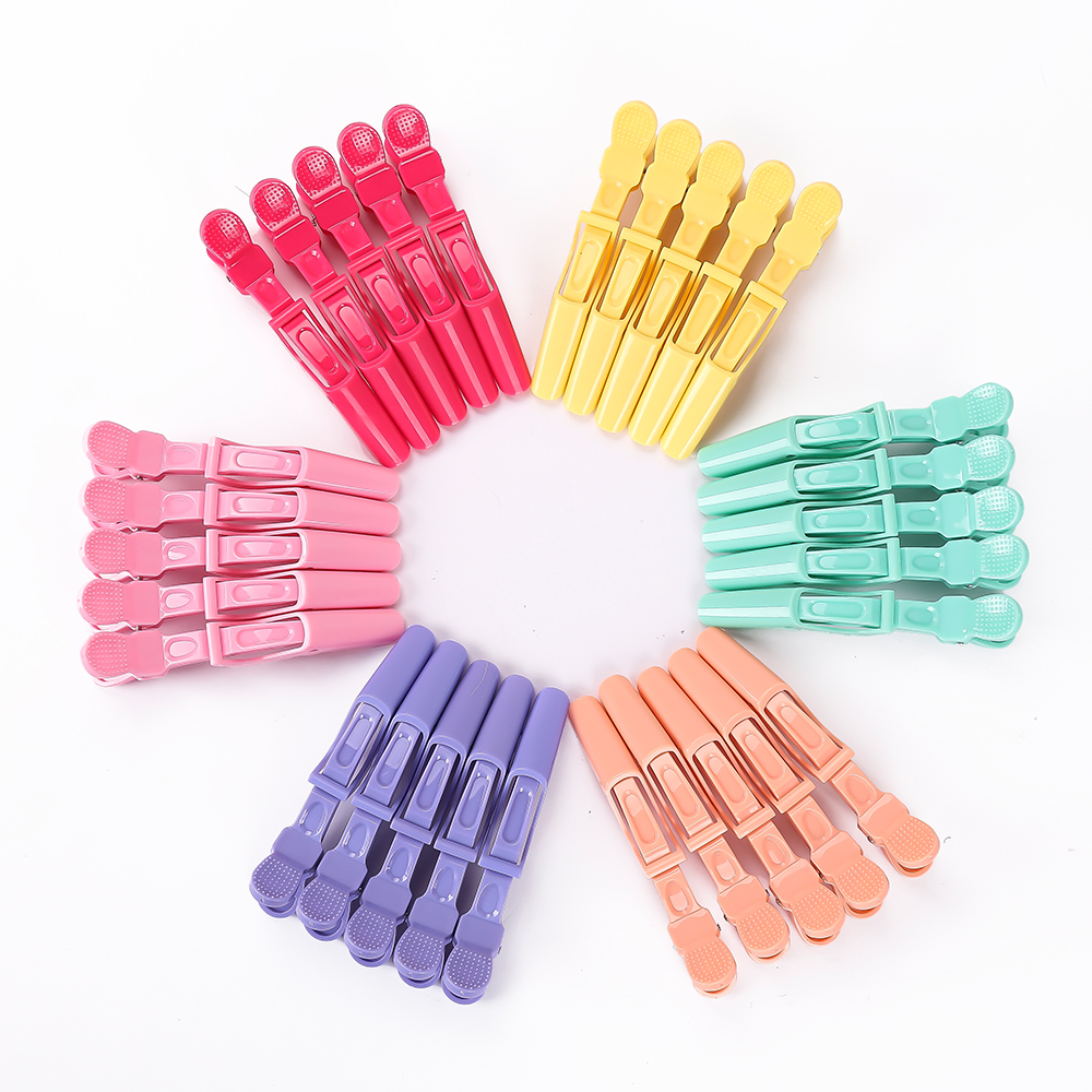 Accessories Cheap 6Pcs/Lot Large Alligator Hair Clips For Styling And Sectioning Plastic Hair Clips Professional Salon Hair Clips For C-image-762269060