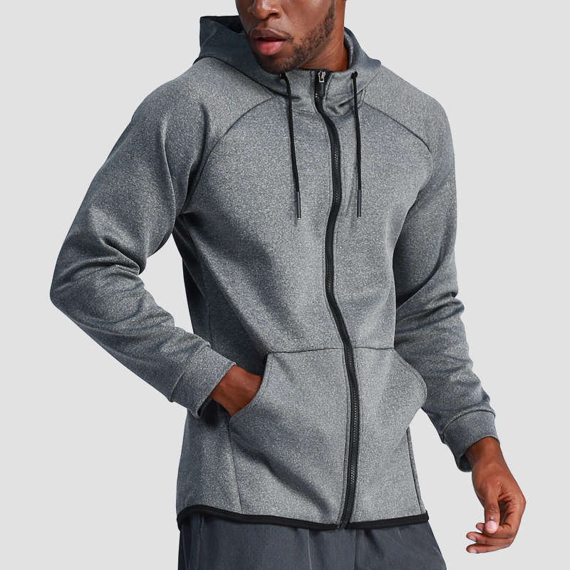 

New product custom men's jackets gym wearing sport training running Hoodie tracksuits jacket