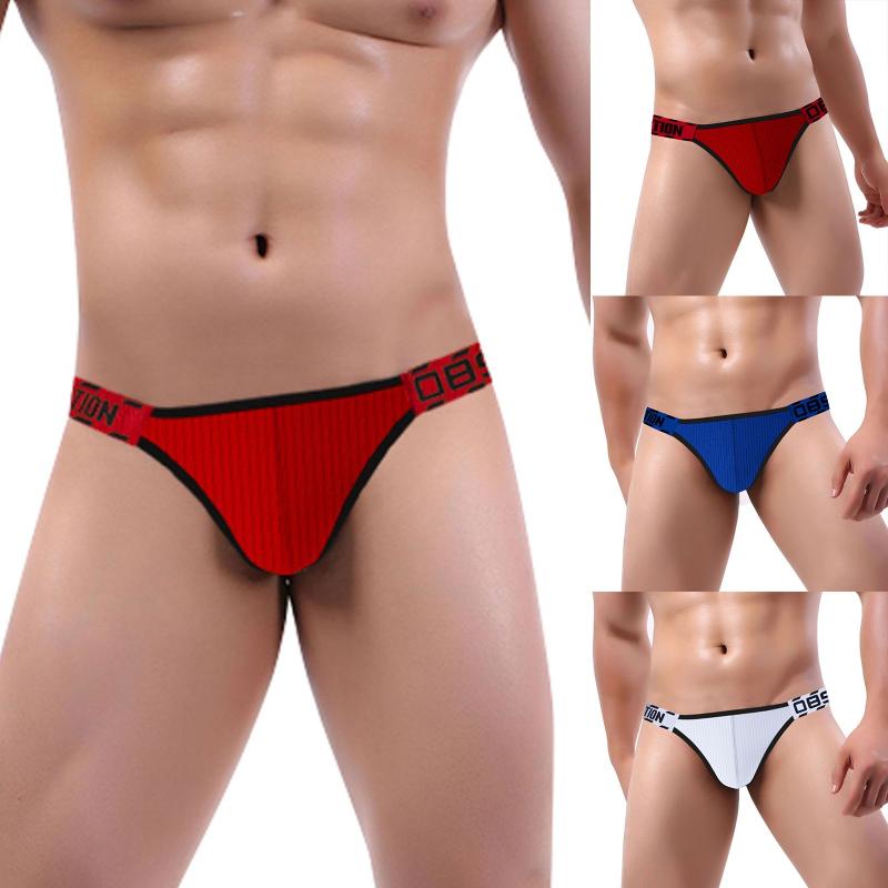 

Underpants Mens Thong Underwear No Physical Lines Sports Pouch Long UnderwearUnderpants, Blue