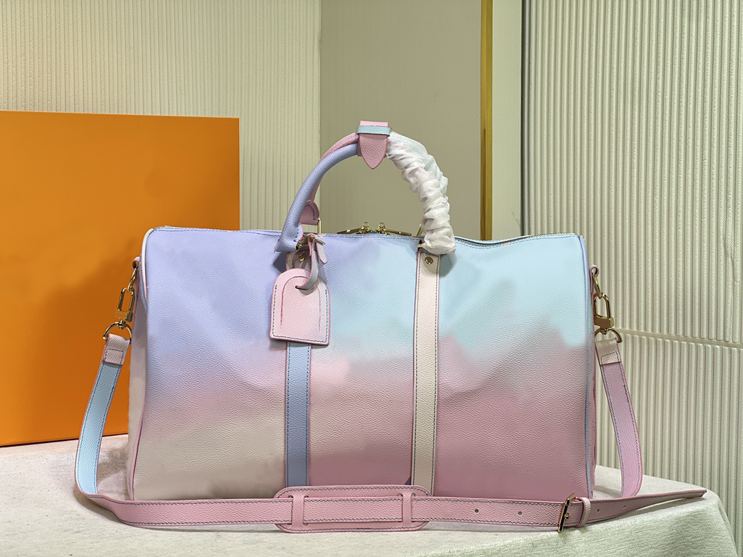 

Top Quality New Men Duffle Bag Women Travel Hand Luggage Bags Pu Leather Handbags Large CrossBody Bags Totes 59943