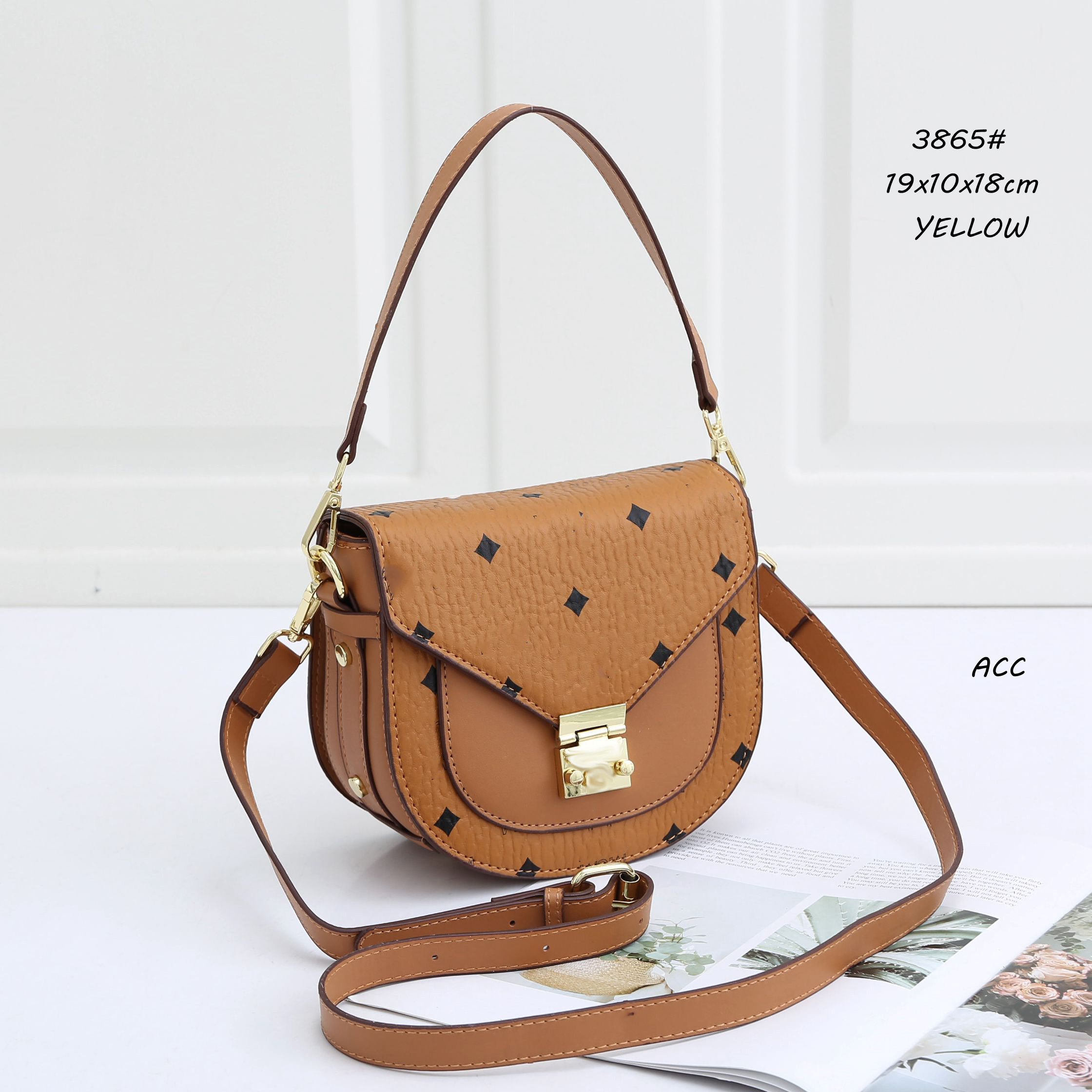 

women's designers Luxury Famous shoulder bag totes purse handbag message bags cluth top quality brand classic Crossbody pu leather #3865, Black