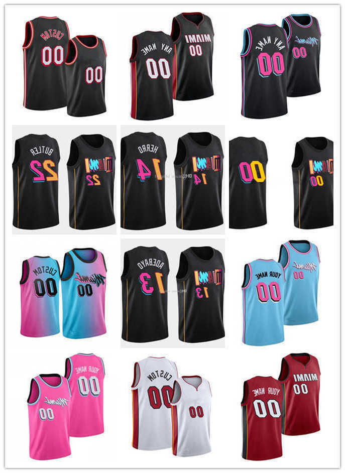 

75th Custom Mens Womens Youth Miami''Heat''21 Dewayne Dedmon 40 Udonis Haslem Tyler 14 Herro 55 Duncan Robinson Basketball Jerseys, Brown
