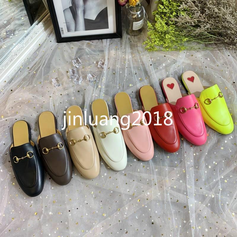 With Box Sandal 2022 Ggity Sandal luxury Mens Ladies Designer Princetown Slippe
