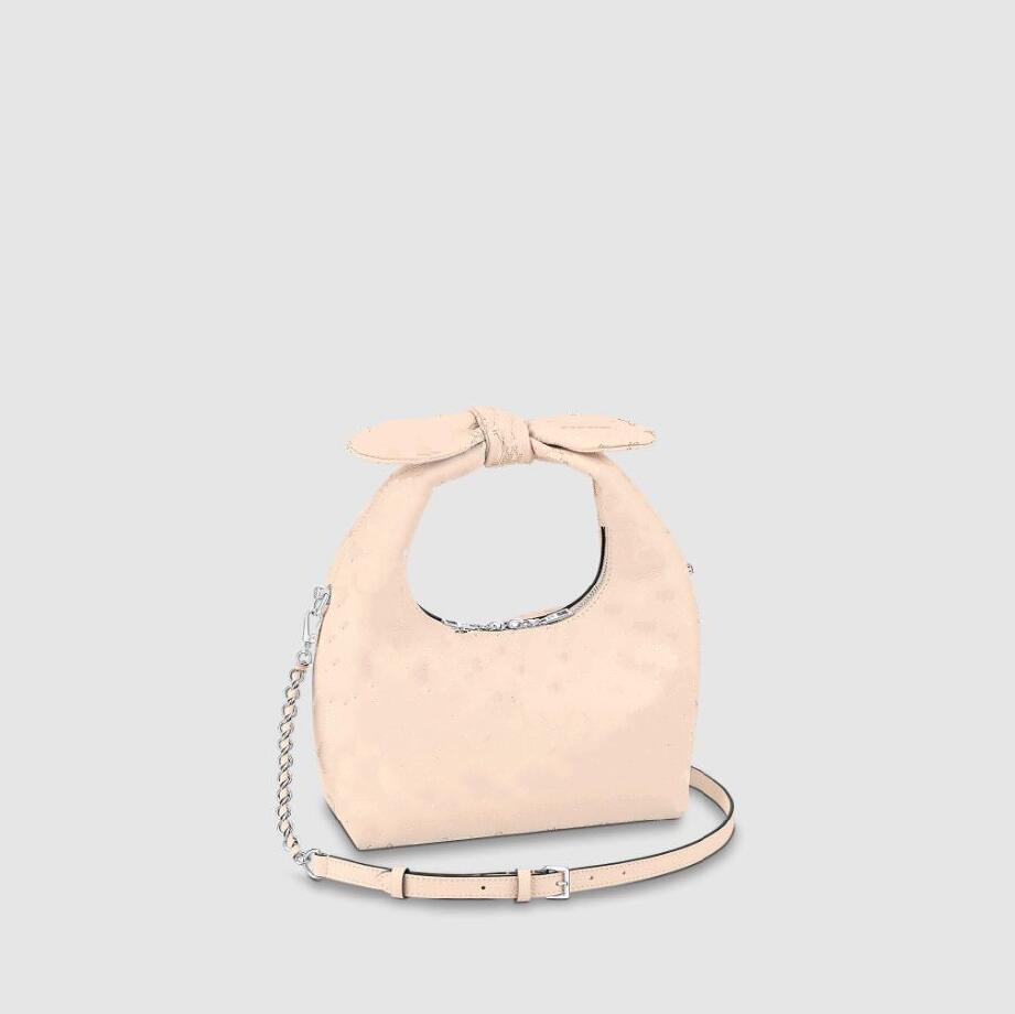 

Mahina Perforated Womens Shoulder Bag WHY KNOT PM M20700 Designers Luxury Hanbag Cross Body Clutch Bag