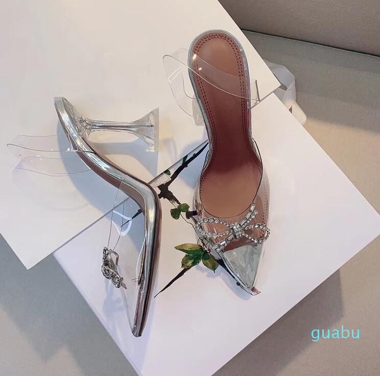 Luxurys marque les femmes sandales strass de ramine