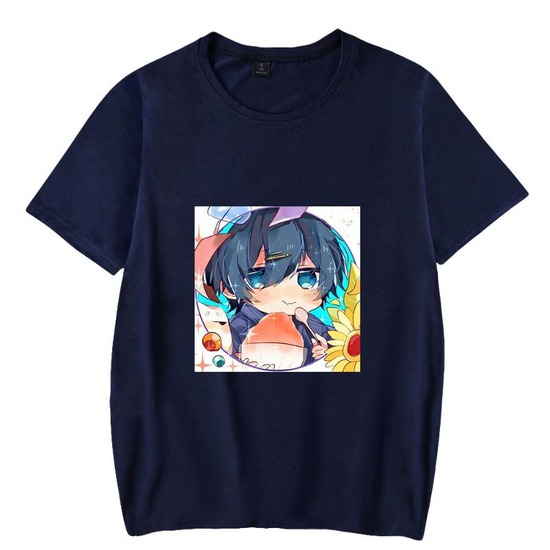 

Men's T-Shirts 2022 Soraru Mafumafu Mafu Print Spring Summer Holiday Street Men/Women Casual Kawaii GHIP HOP Streetwear T-shirt, Black