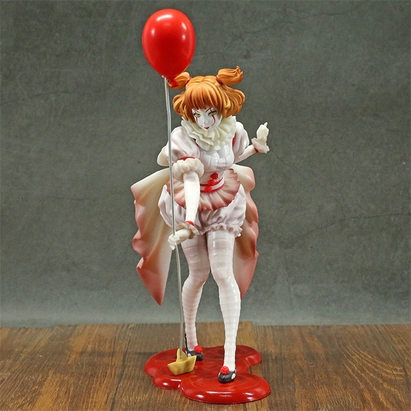

Horror Bishoujo Statue Pennywise Collection Figure Model Toy Brinquedos Figurals 220409, Chucky no box