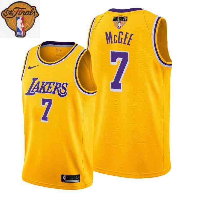 

Finals Basketball Mens Jersey #7 Javale Mcgee Hot Pressing Retro Jerseys with Finals, Purple