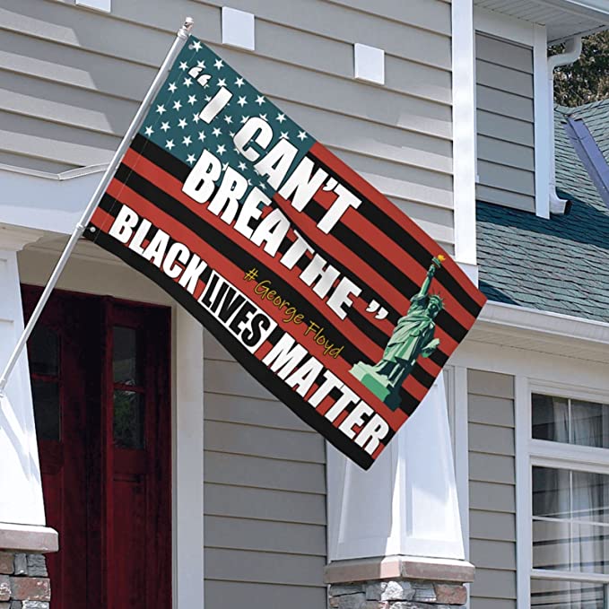 

Black Lives Matter Flag 3x5 Ft Premium Polyester Banner With Brass Grommets For Outdoor Decoration