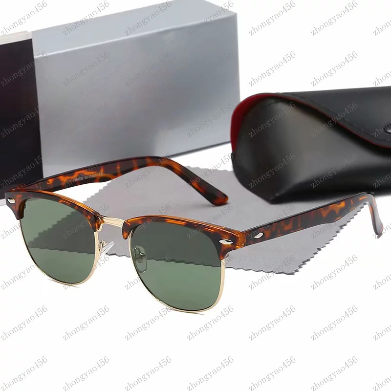 

Luxurys Designer Polarized Sunglasses Men bens raybans Women Pilot Sunglasses UV400 Eyewear sun Glasses Frame Polaroid Lens With box D3016