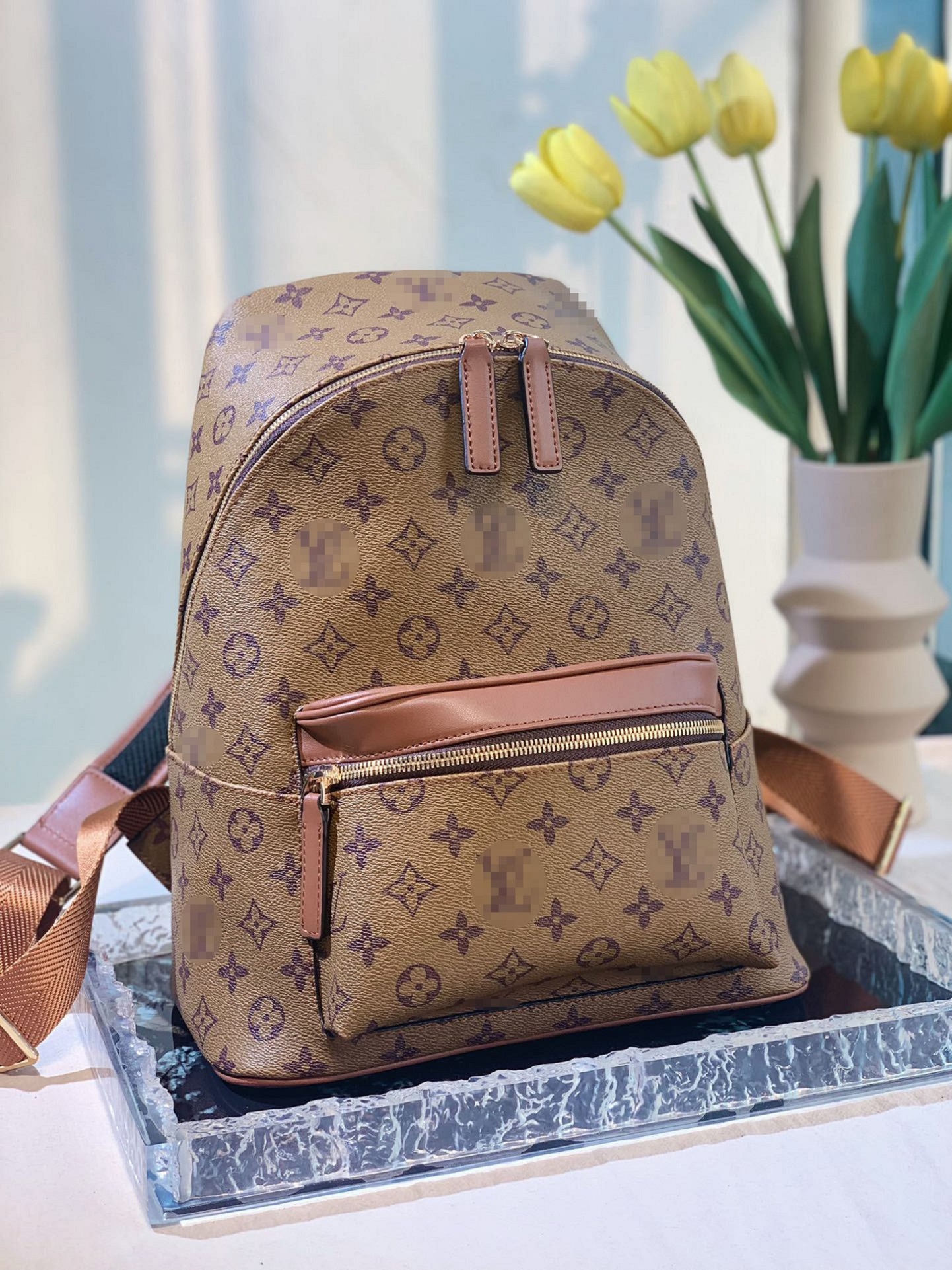 

LVs louiseitys viutonitys YSLitys GGitys Bags designer bag clutch handbag backpack travel, Brown