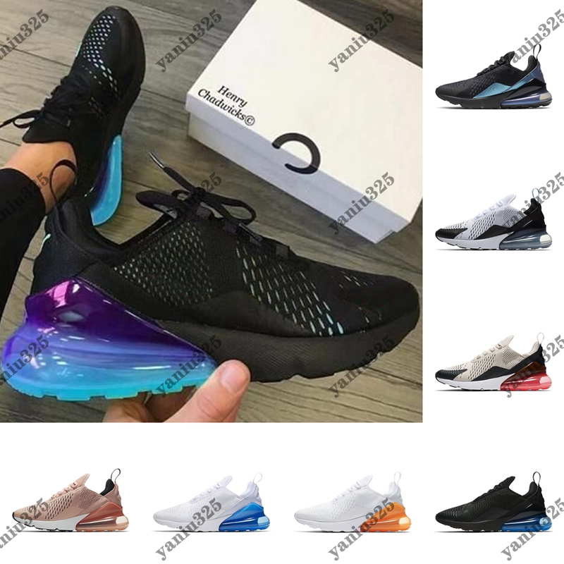 

Triple White Black Laser 270 27C Men and Women Sport Running Shoes Hight Quality Designer Low Top Sneakers Violets Outdoor Walking Shoes Breathable Trainers, Bubble paper package