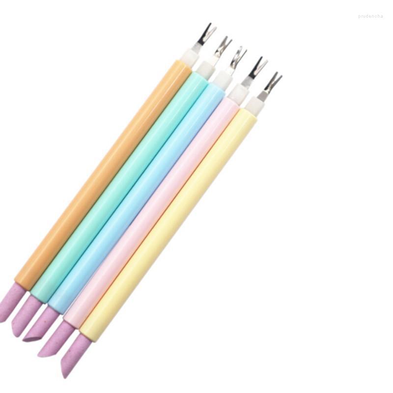

Nail Art Equipment Double-Head Tool Remover Skin Cuticle Tools Grinding Light Reusable Trimmer Eco-Friendly Remove Pusher Prud22