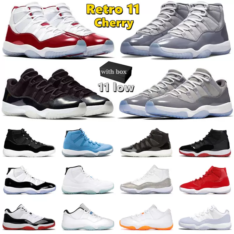 

2022 Mens basketball shoes women 11s jumpman Pure Violet Cool Grey Concord Bred win like 96 Platinum Tint Animal Instinctmen Bright Citrus UNC men sports sneakers