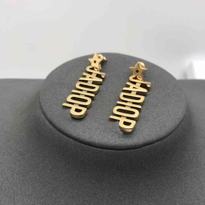 D di Home Nouveau style vintage Stars Simple Small 2022 Luxury Brand Fashion Design polyvalent de bijoux de bijoux de bijoux