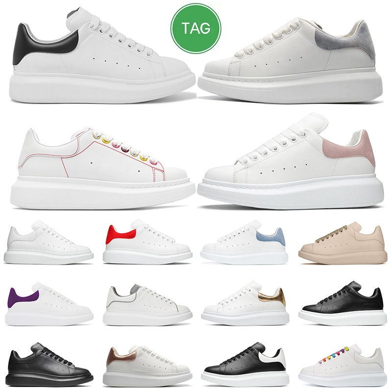 

Designer Shoes platform casual shoes Black Leather Grey Suede Triple White Multicolour Rose Glod Rainbow men women luxury shoe trainers sneakers, #1