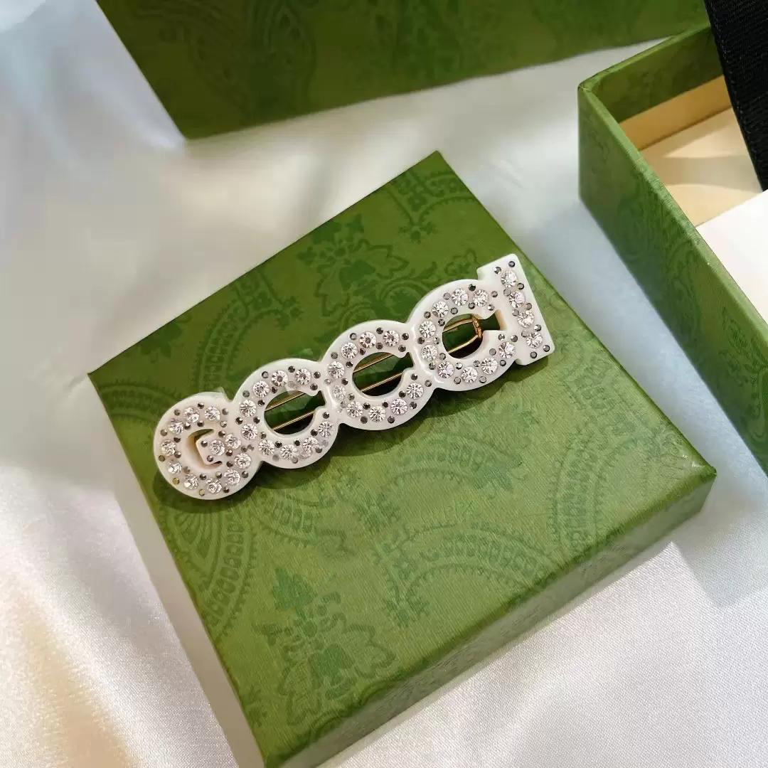 

Hair Jewelry Hairband Djia Designers new fashion Hair Clips Barrettes ladies simple personality letters designer hairpins with box