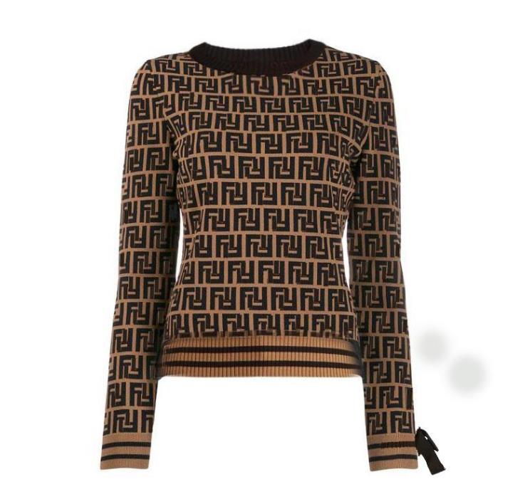 

Autumn designer women sweater long sleeve pullover crewneck knitted sweaters letter fashion style womens High End Jacquard Cardigan knitting, Hi
