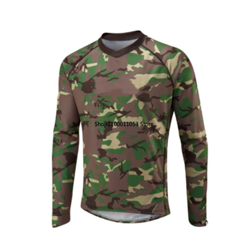 

Racing Jackets Mountain Bike Shirts For Men Quick Drying Bicycle Tops The Latest Design Downhill Jerseys Pro Team Clothes Long SleeveRacing