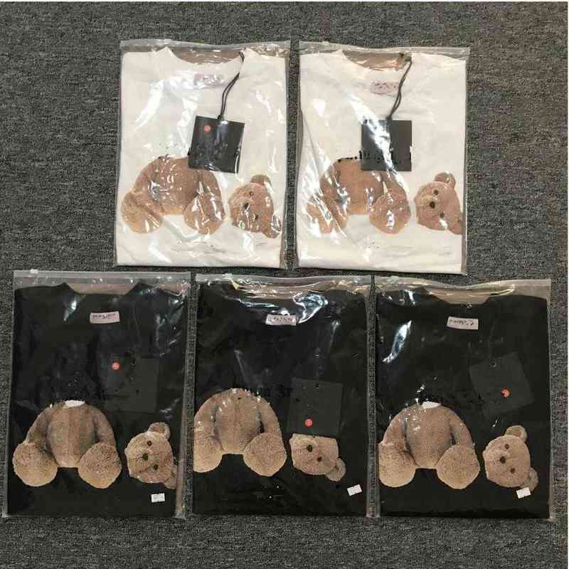High quality T shirt cotton short-sleeved fashion men and women short T-shirt couple models men and women cotton printed short teeEZRY