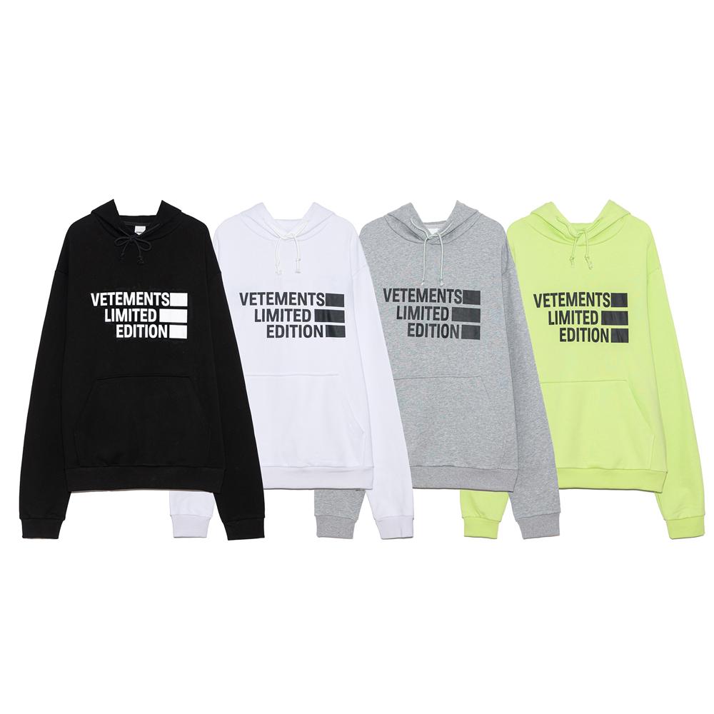 

2022 SS VETEMENTS Hoodie Men's Hoodies LIMITED EDITION Graphic Embroidery VETEMENTS Sweatshirts VTM Hooded Collar Tag Streetwear, 2907-1