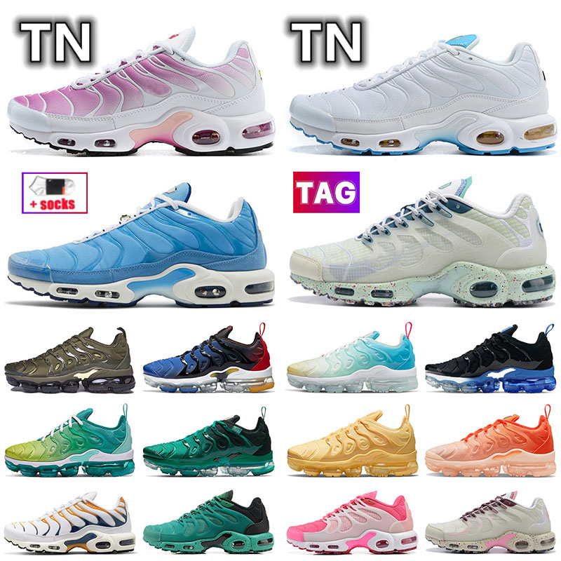 

Plus Tn Terrascapes Mens Womens Vapo Running Shoes Top Quality University Gold White Blue Pink Fade Unique Prints Graphic Mint Green Chargers Mens Sneakers Trainers, B07 36-40 since 1972