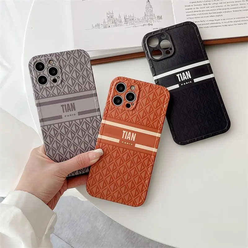 

Designers phone case retro fashion tiger iPhone cases 13pro case 1211 Pro Max all inclusive fashions XR good, Rose red