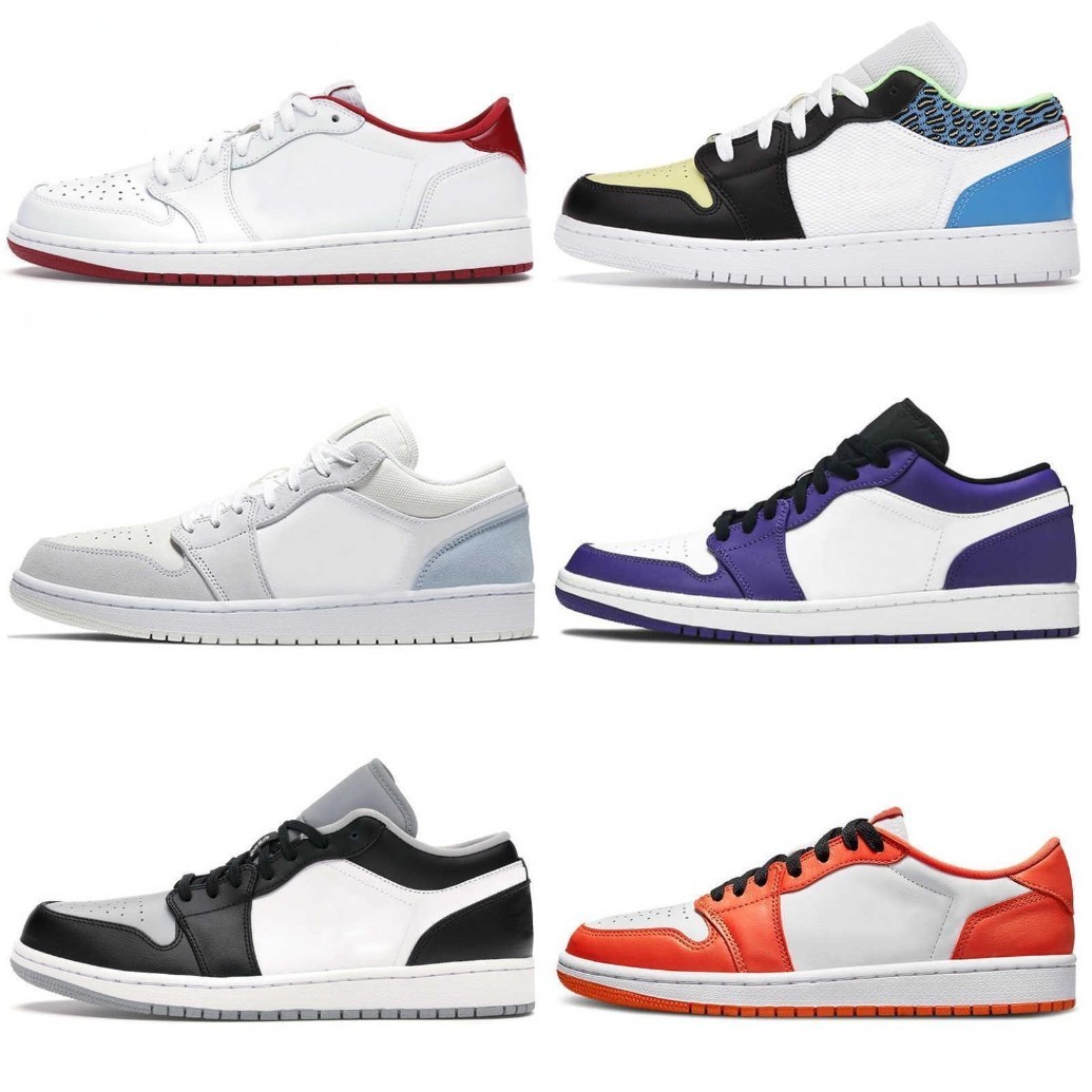 

2022 Fragment TS Jumpman X 1 1S Low Basketball Shoes White Brown Red Gold Banned UNC Paris Purple Black Toe Shadow Panda Emerald Crimson Tint Designer Sports Sneakers, Please contact us
