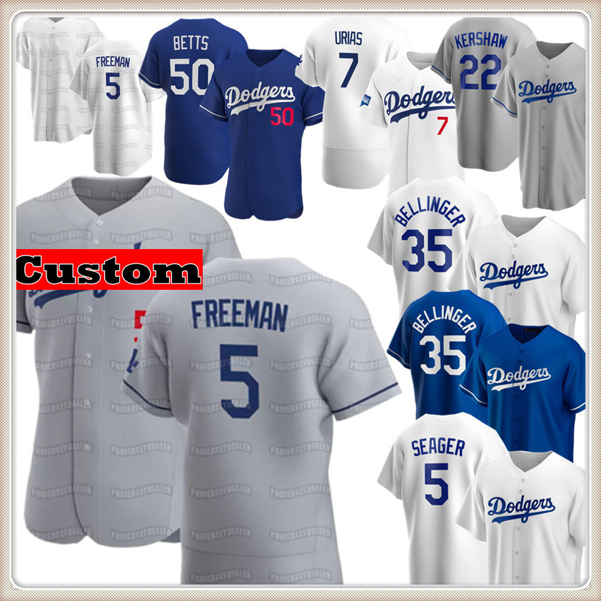 

Los 5 Freddie Freeman Angeles''Dodgers''Jersey Mookie Betts Cody Bellinger Jerseys Dustin May Clayton Kershaw Enrique Hernandez Justin Turner Corey Seager, Men cool base {m-xxxl}