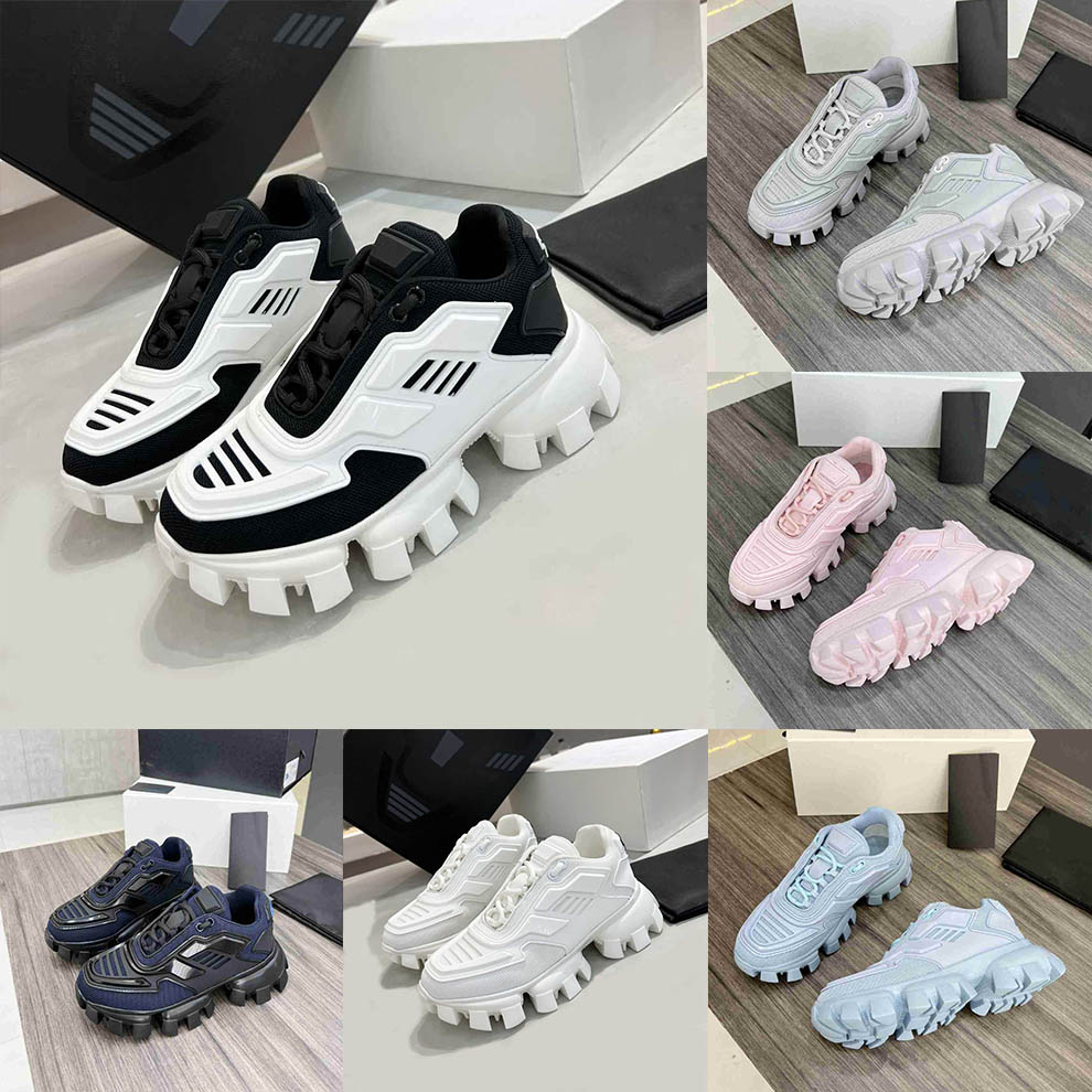 

Latest Designer Men Women Casual Shoes 19FW late P Cloudbust Thunder Sneakers Low Top Lace UP Camouflage Capsule Series Shoes Rubber Embossed Platform Sole Trainers, Color14