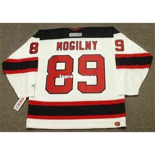 

Mens Alexander Mogilny Jerseys 2001 Ccm Home Top quality Retro Hockey Jersey, White